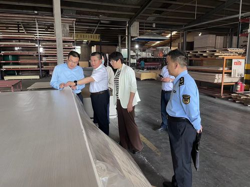 濰坊市場監管局調研組到人造板生產企業開展工作調研