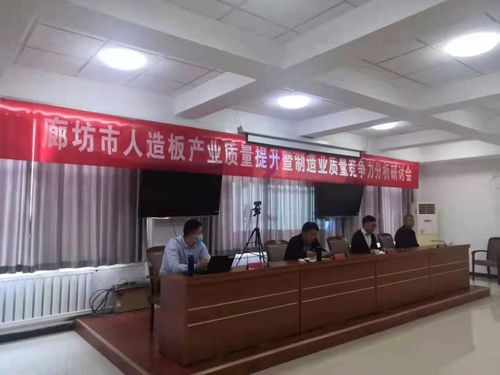 廊坊市召開人造板產業質量提升暨制造業質量競爭力分析研討會