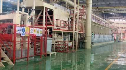 廣西思美年產35萬立方米超強刨花板今日首板下線